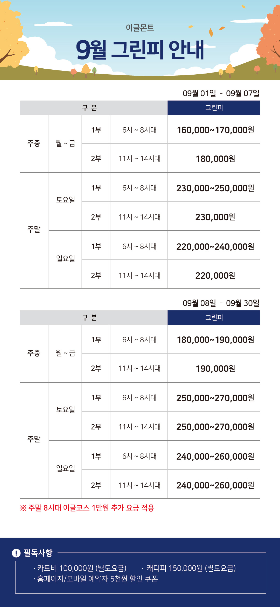 이달의 그린피 안내 이미지